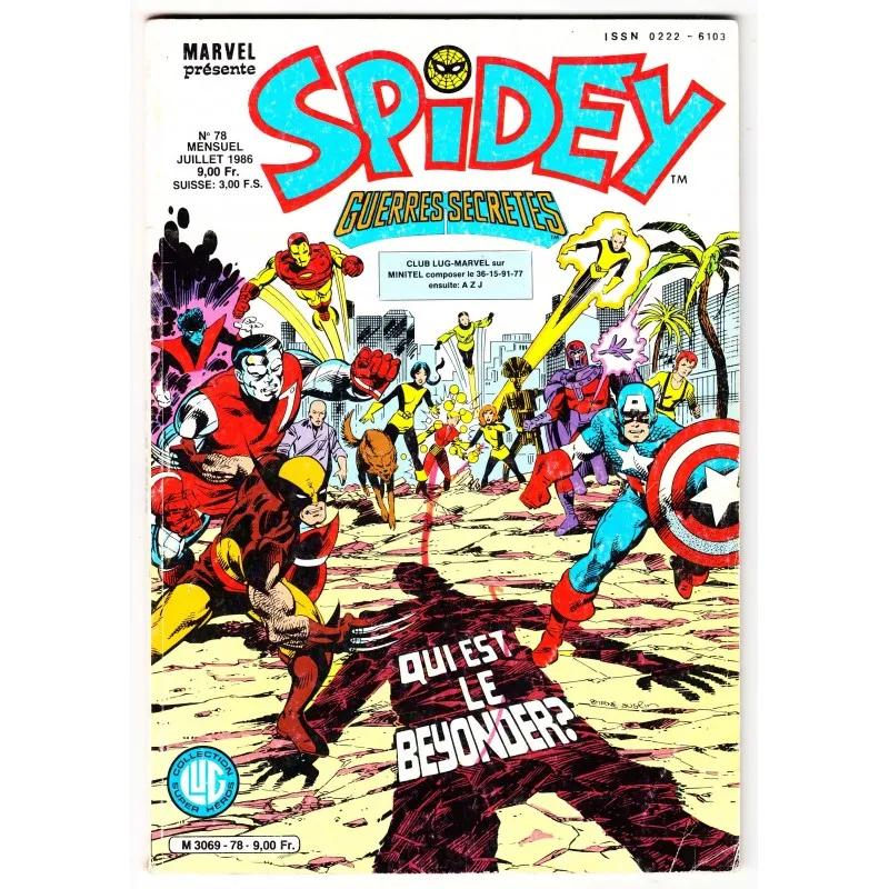 SPIDEY N° 78 - Comics Marvel