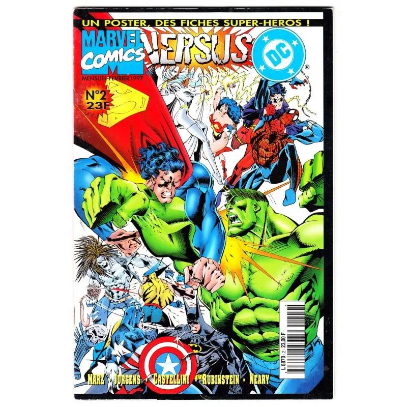 DC Versus MARVEL N° 2 - Comics Marvel DC