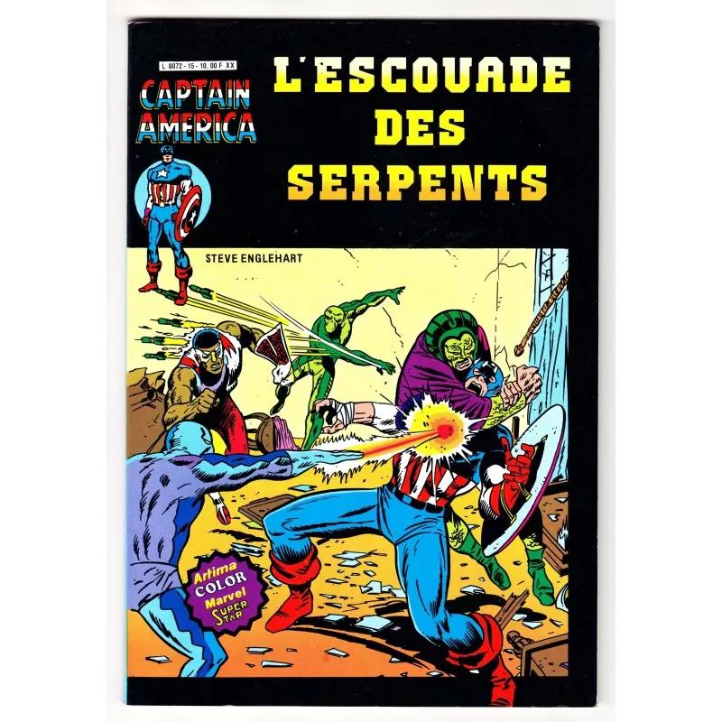 Captain America (Arédit - 1° série) N° 15 - L'Escouade Des Serpents - Comics Marvel