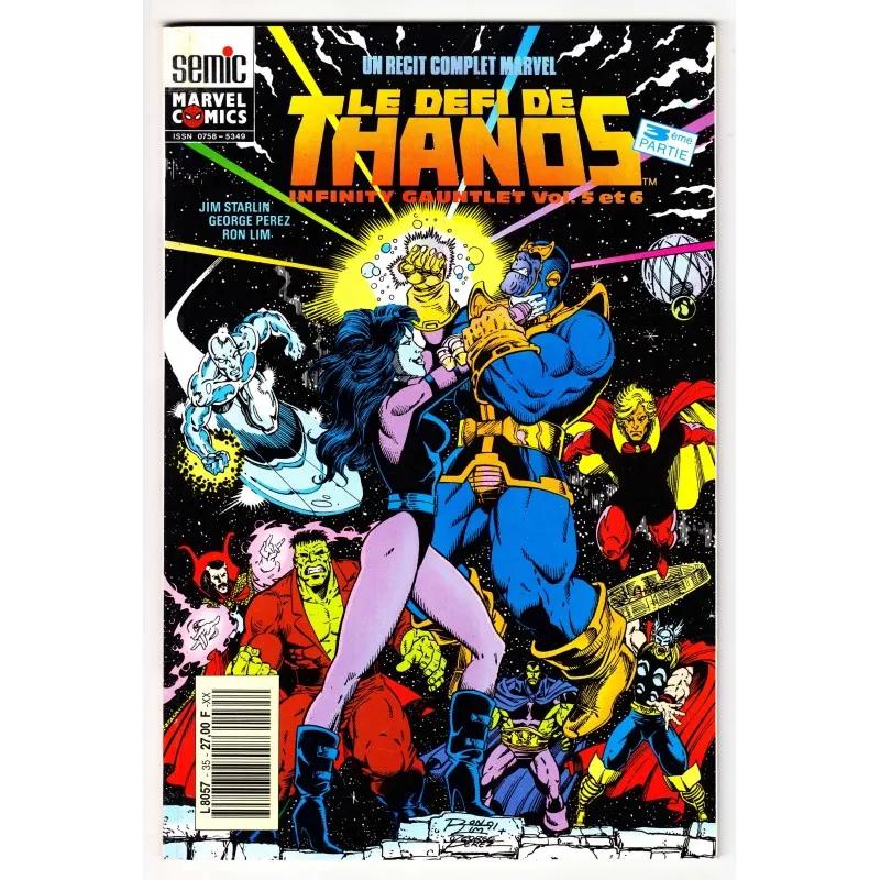 Un Récit Complet Marvel N° 35 - Le Défi de Thanos - 3ème Partie - Comics Marvel