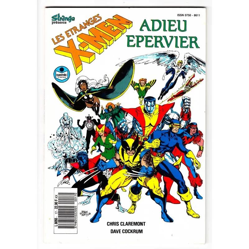 Les Etranges X-Men N° 17 - Adieu Epervier - Comics Marvel