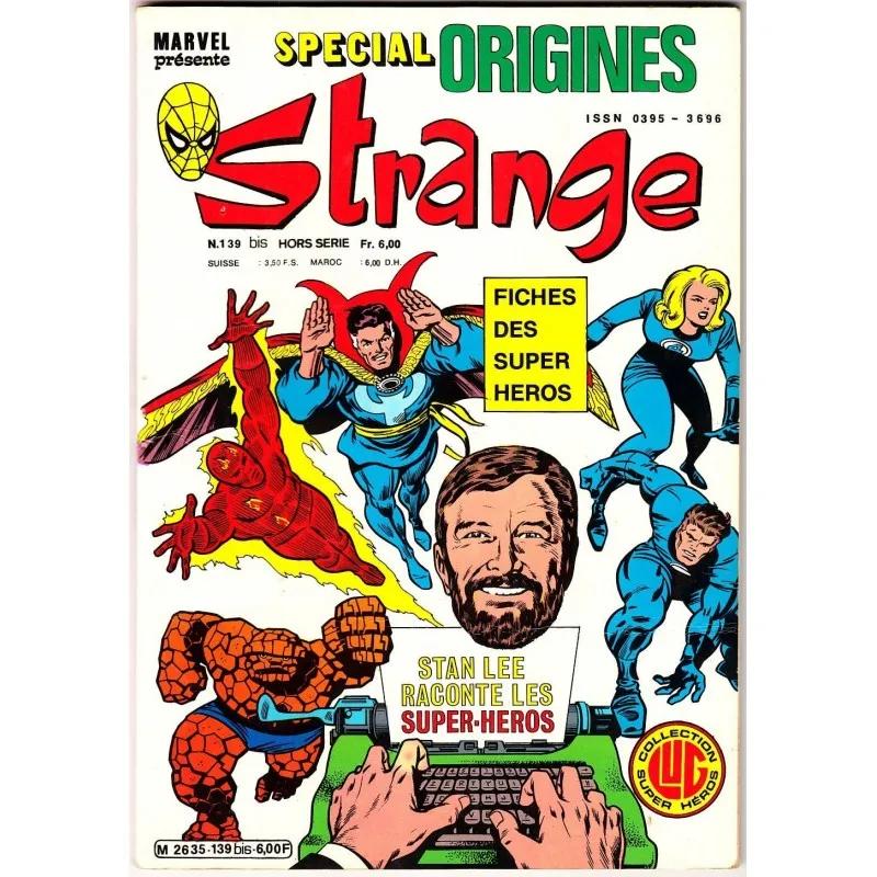 Strange Spécial Origines N° 139 Bis (N° 3) + Fiches - Comics Marvel
