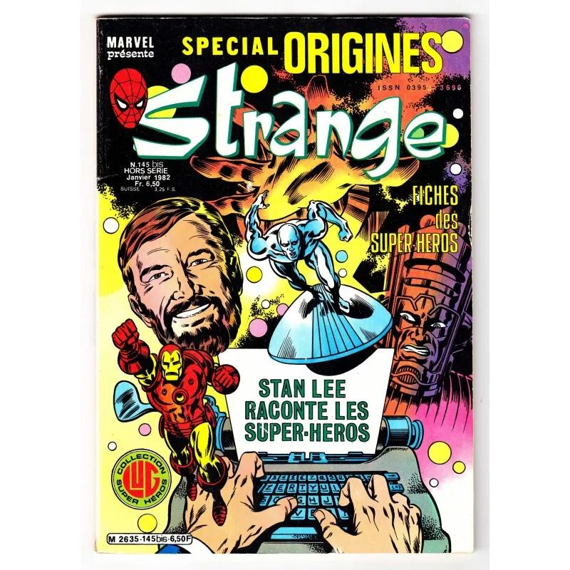Strange Spécial Origines N° 145 Bis + Fiches - Comics Marvel