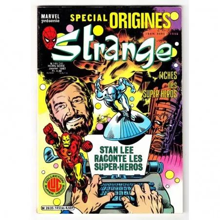 Strange Spécial Origines N° 145 Bis + Fiches - Comics Marvel