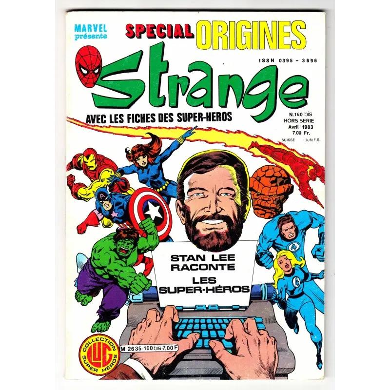Strange Spécial Origines N° 160 Bis + Fiches - Comics Marvel