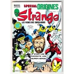 Strange Spécial Origines N° 169 Bis + Fiches - Comics Marvel