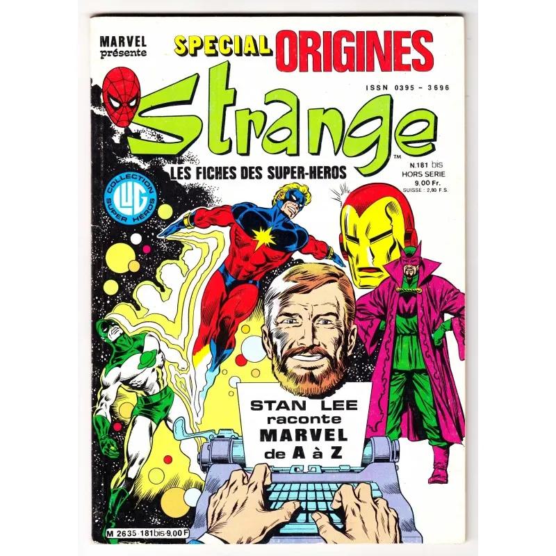 Strange Spécial Origines  N° 181 - Comics Marvel