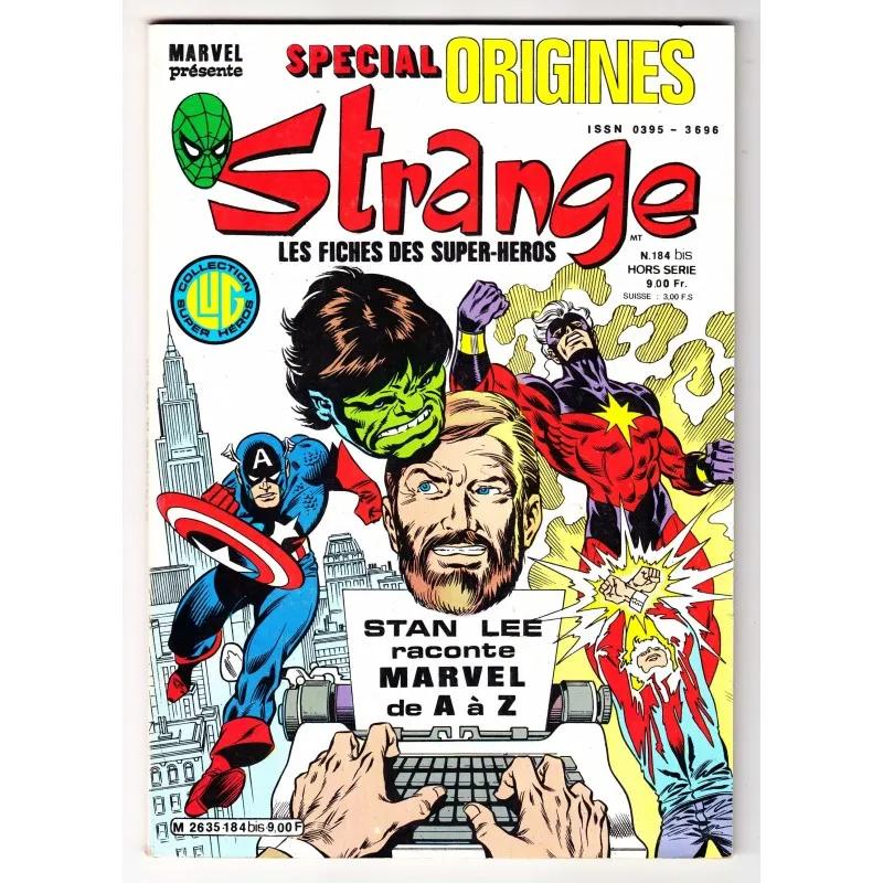 Strange Spécial Origines  N° 184 - Comics Marvel