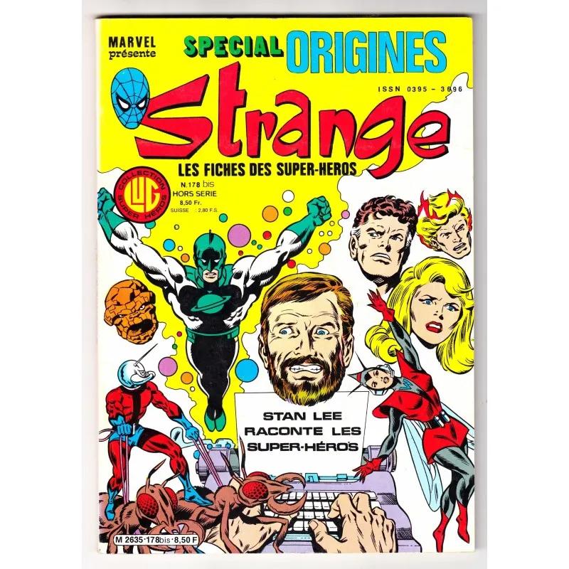Strange Spécial Origines  N° 178 Bis - Comics Marvel