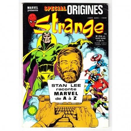 Strange Spécial Origines N° 214 Bis - Comics Marvel
