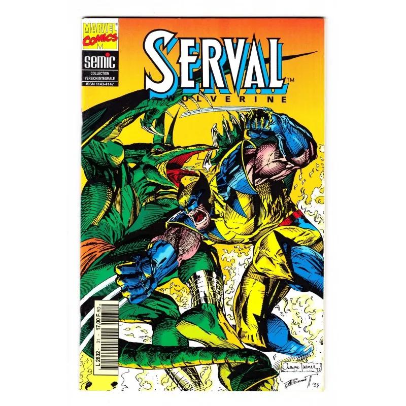 Serval / Wolverine (Semic / Panini) N° 31 - Comics Marvel Serval / Wolverine (Semic / Panini) N° 31 - Comics Marvel