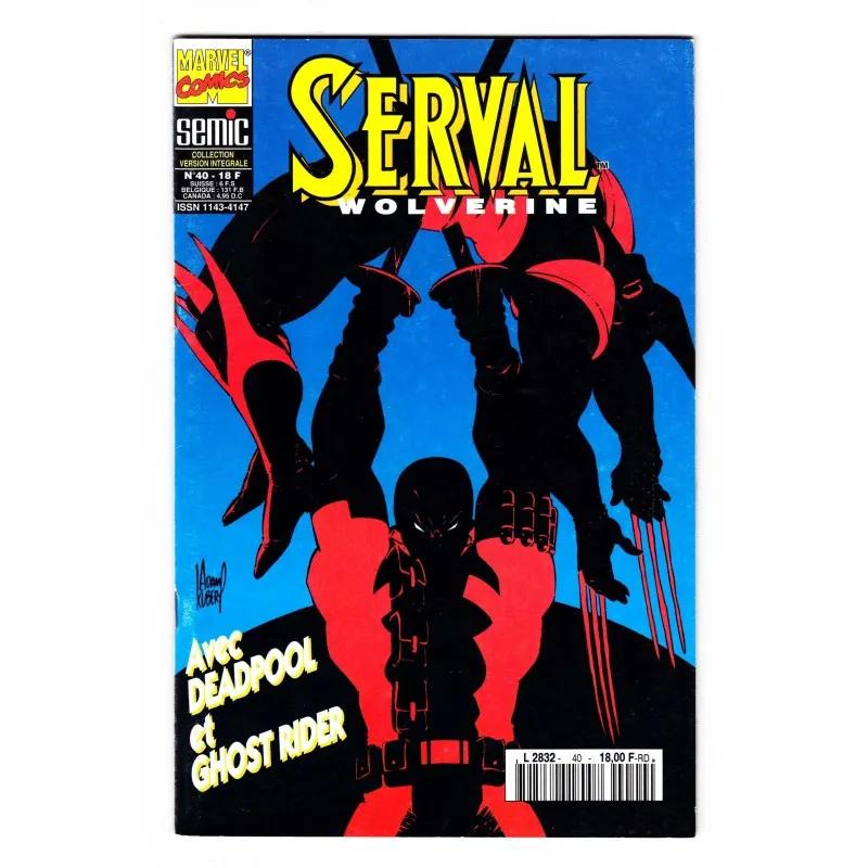 Serval / Wolverine (Semic / Panini) N° 40 - Comics Marvel