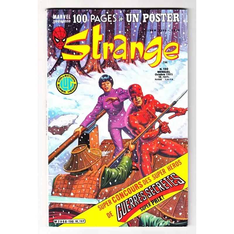 Strange N° 190 + Poster Attaché - Comics Marvel