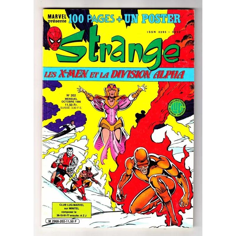 Strange N° 202 + Poster Attaché - Comics Marvel