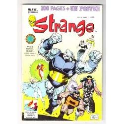 Strange N° 214 + Poster Attaché - Comics Marvel