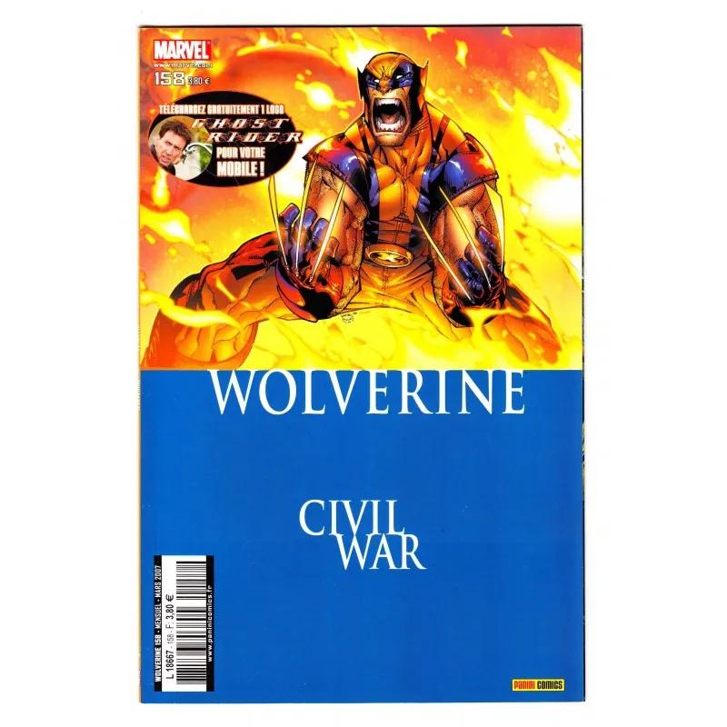 Wolverine (Marvel France - 1° Série)  N° 158 - Comics Marvel