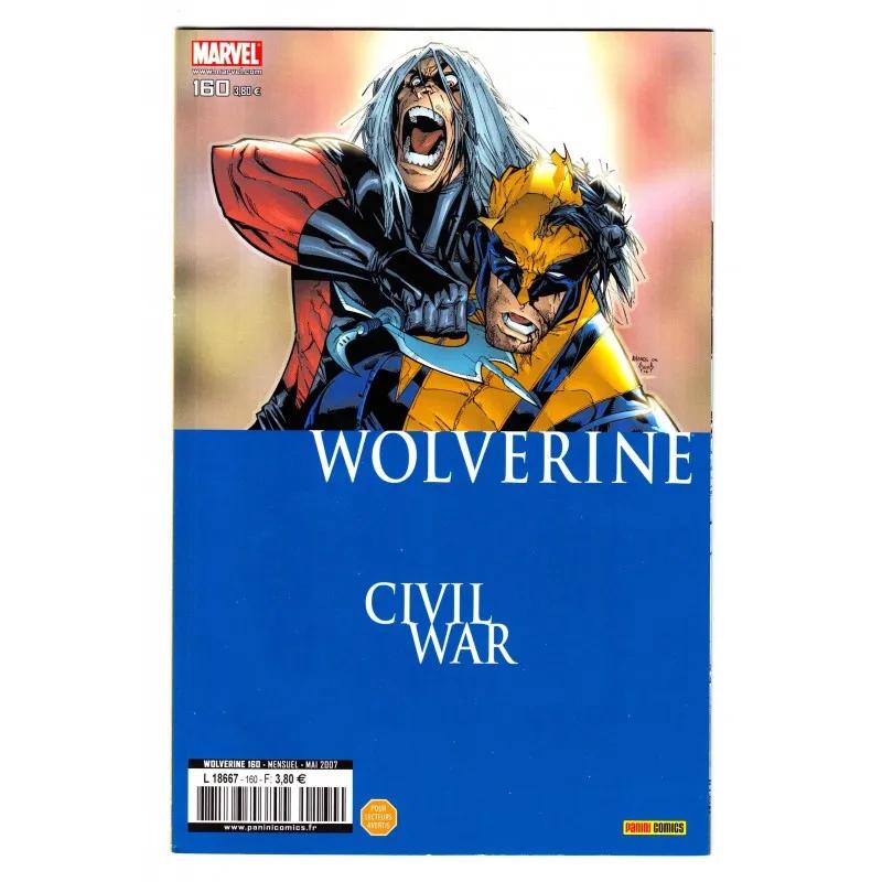 Wolverine (Marvel France - 1° Série)  N° 160 - Comics Marvel