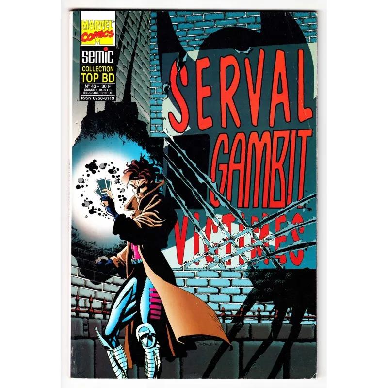 TOP BD N° 43 - Serval et Gambit - Comics Marvel