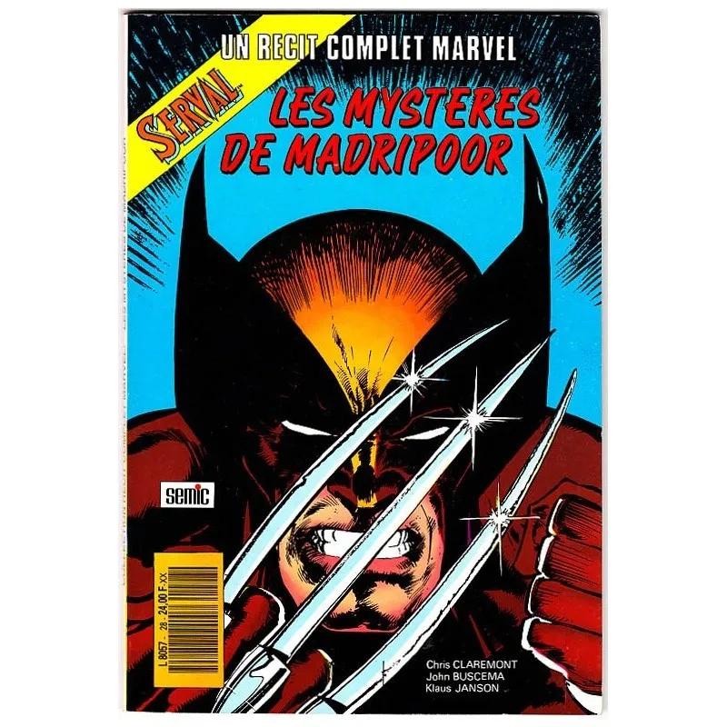 UN RECIT COMPLET MARVEL N°28 "SERVAL / WOLVERINE" : "LES MYSTERES DE MADRIPOOR"