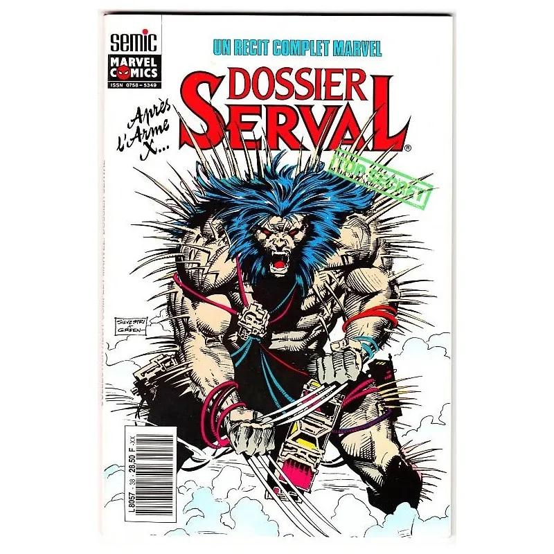 UN RECIT COMPLET MARVEL N°38 "APRES L' ARME X...DOSSIER SERVAL"
