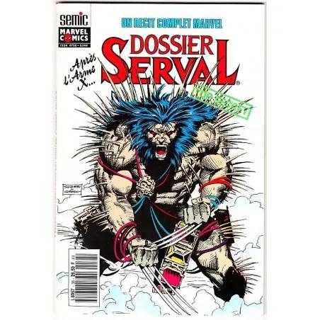 UN RECIT COMPLET MARVEL N°38 "APRES L' ARME X...DOSSIER SERVAL"