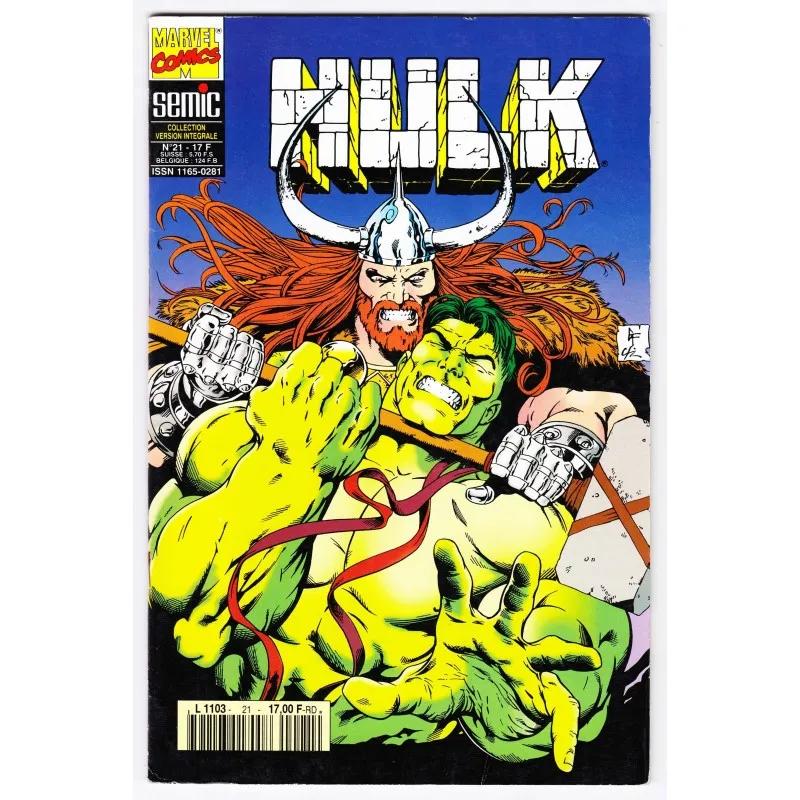 Hulk (Semic / Marvel France) N° 21 - Comics Marvel