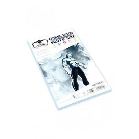 100 Pochettes de Protection Comics Refermables - Ultimate Guard - Silver Size