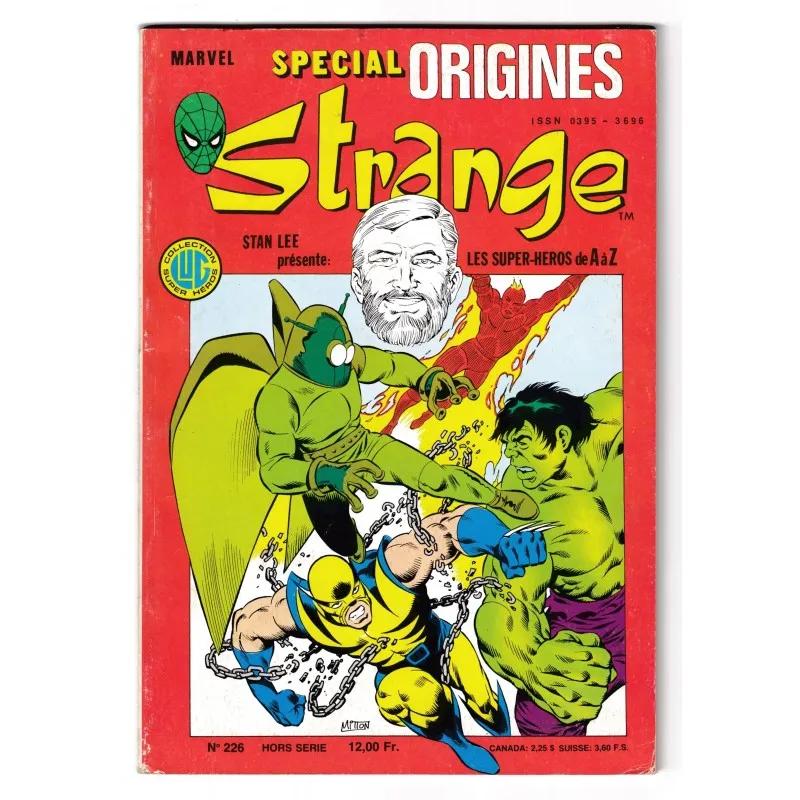 Strange Spécial Origines N° 226 Bis - Comics Marvel