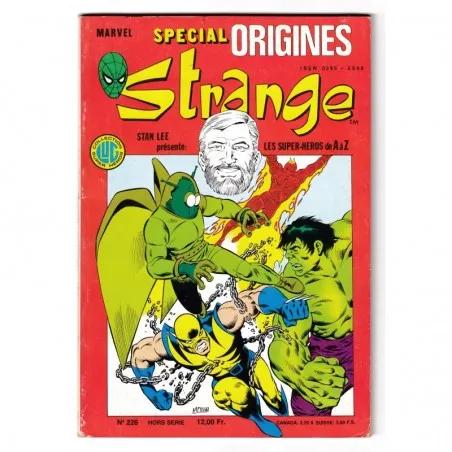 Strange Spécial Origines N° 226 Bis - Comics Marvel